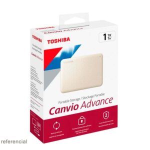 Disco Duro Externo Toshiba Canvio Advance White 1 Tb